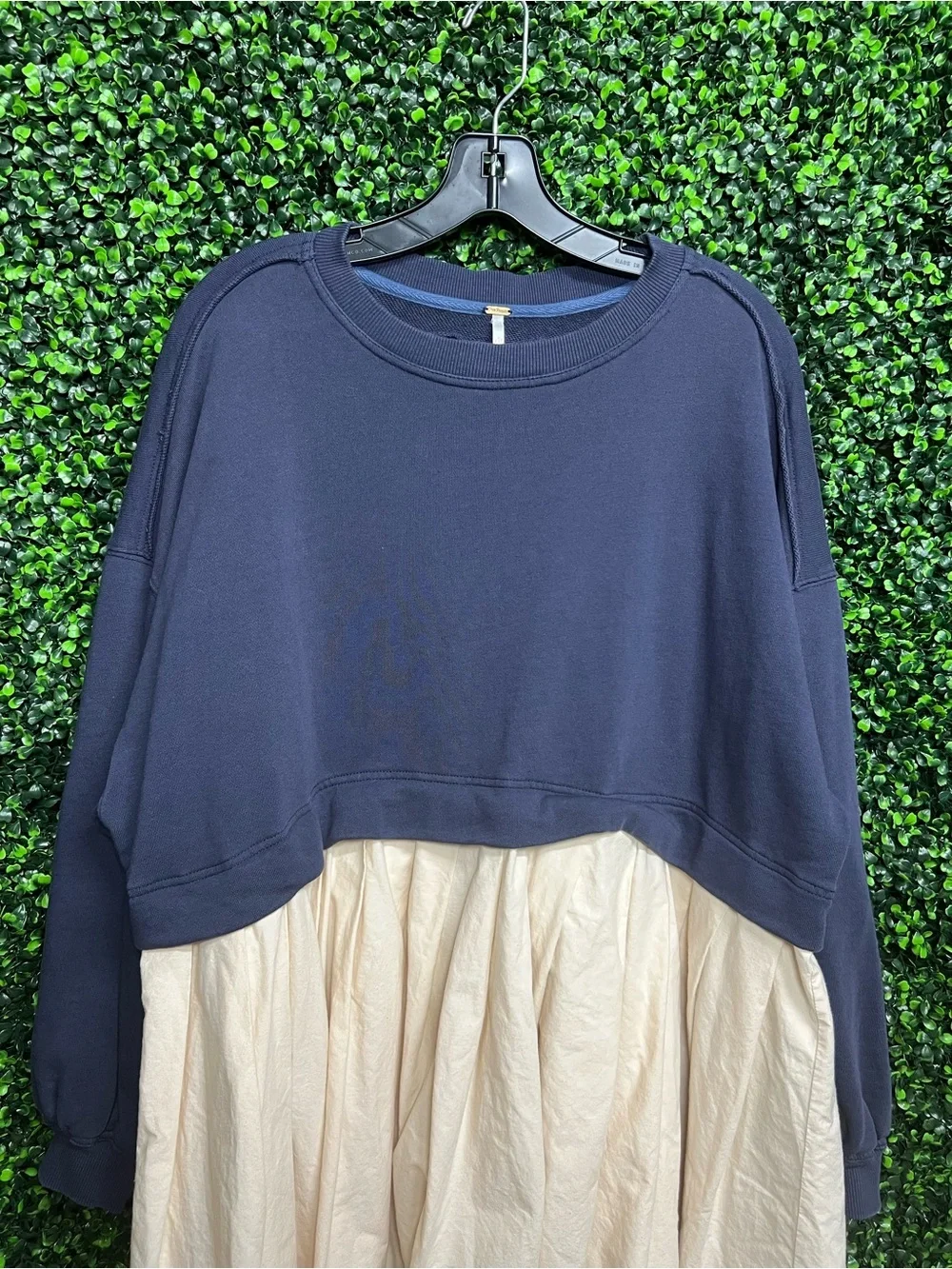 FREE PEOPLE | Eleanor Sweatshirt Tunic Dress